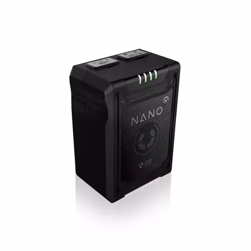 CORE 98wh Micro sized V-mount SMART battery pack, 14.8v 6.6Ah. 10A Draw with 4 LED Gauge Intergrated Ptap Port and USB, SMBUS Camera Communication