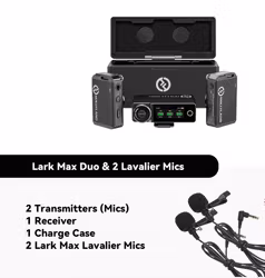 Hollyland Lark Max Duo including 2x Lav Mic