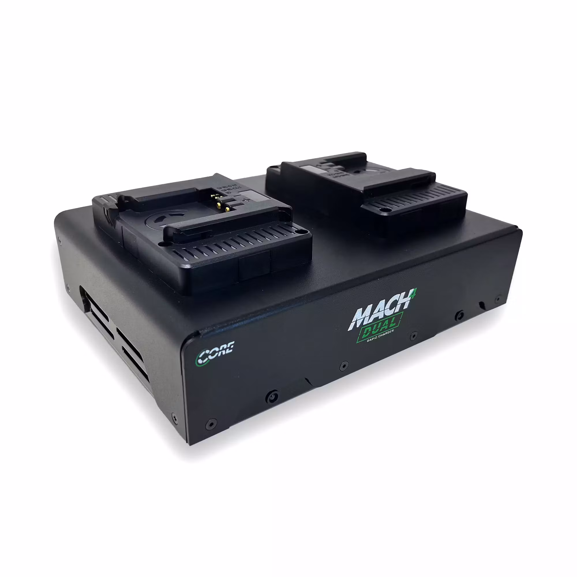 CORE Mach4 Dual Charger, 4A charge output per channel, G-mt Includes AC power cord