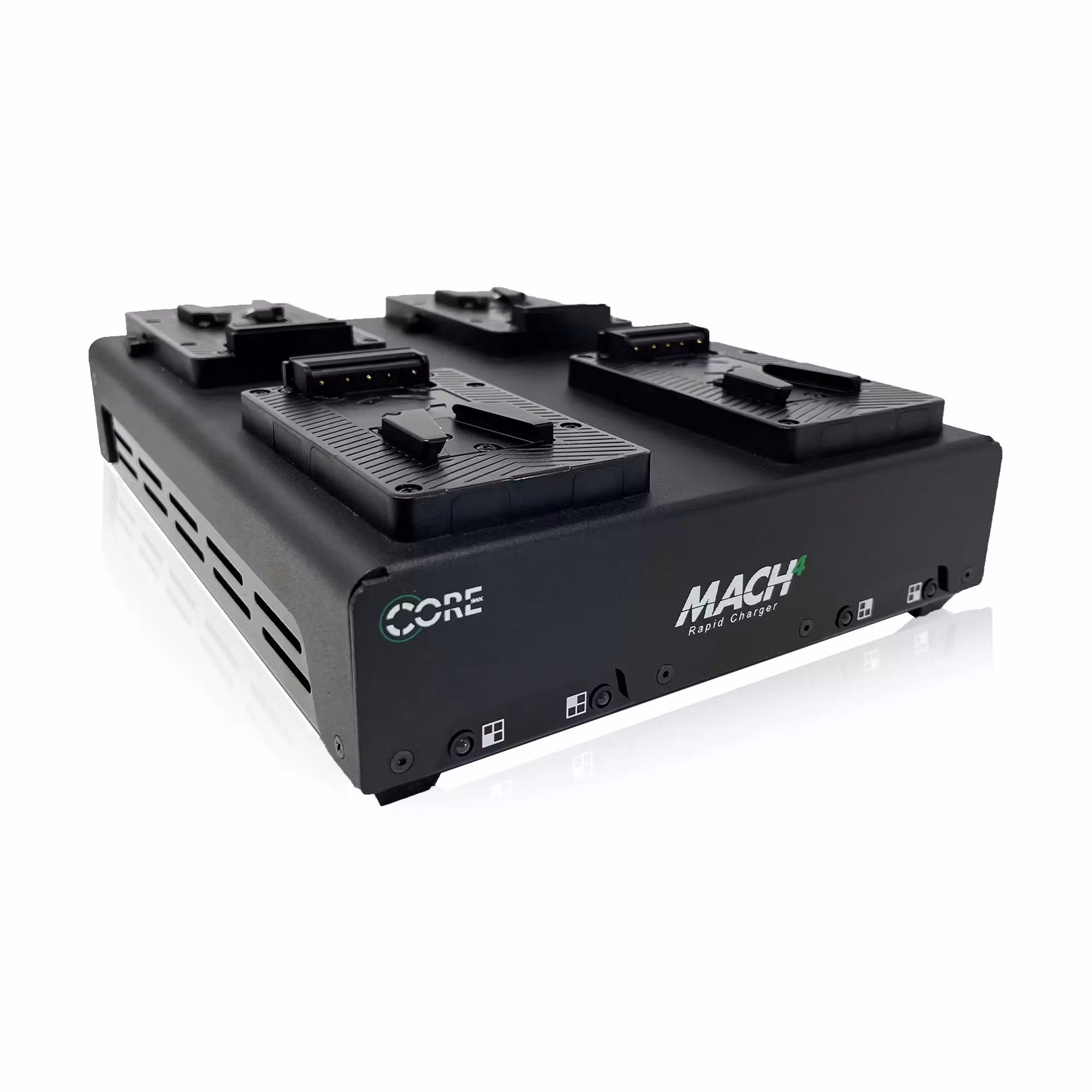 CORE Mach4 Four position charger , 4A rapid charge, V-mount