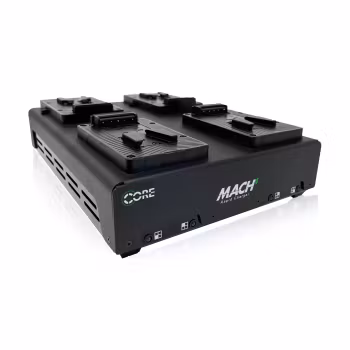 CORE Mach4 Four position charger , 4A rapid charge, V-mount