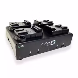 CORE FLEET Quad Mini Charger, 3A charge output per channel, V-mt Includes AC power cord