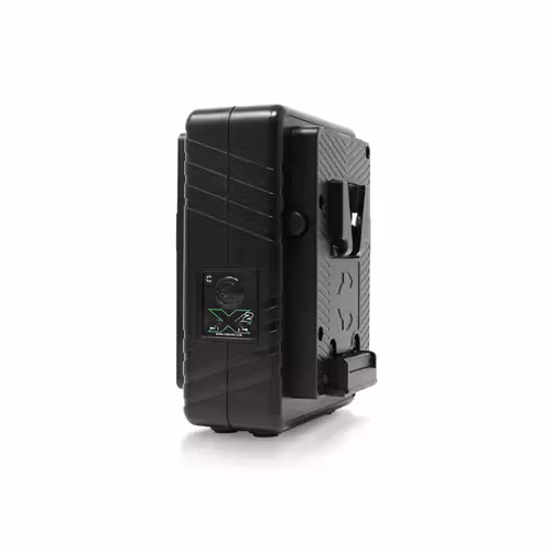 CORE Super Compact V-mount Fast Charger.  4hrs charger for two 98wh packs.  3A fast charge.  Upright design. 100v-240VAC input.  Includes AC Cable.