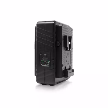 CORE Super Compact V-mount Fast Charger.  4hrs charger for two 98wh packs.  3A fast charge.  Upright design. 100v-240VAC input.  Includes AC Cable.
