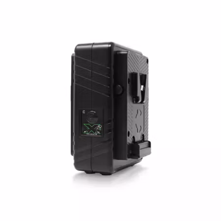 CORE Super Compact V-mount Fast Charger.  4hrs charger for two 98wh packs.  3A fast charge.  Upright design. 100v-240VAC input.  Includes AC Cable.