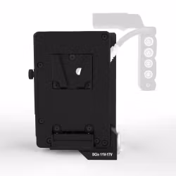 CORE Power Management Control V-mount to V-mount Plate adapter. Works with Sony Burano and Sony Venice/2 HRS 4pin 12v output, USBCPD output,  with 2 ptaps and  Screen Display, DC 11-17v 4p XLR input f