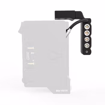 CORE PMC Burano IO Module extension for #PMC-BUR units.  Offers two 2pin 12v, 3A output, two 3pin 24v, 3A Output with R/S Loop thru.  Remote pass thru and CTRL connection.  Compatible with all Burano