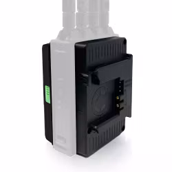 CORE Helix High Voltage Caddy for Teradek LT Transmitter, G-mount, 12v regulated output to 2pin Lemo