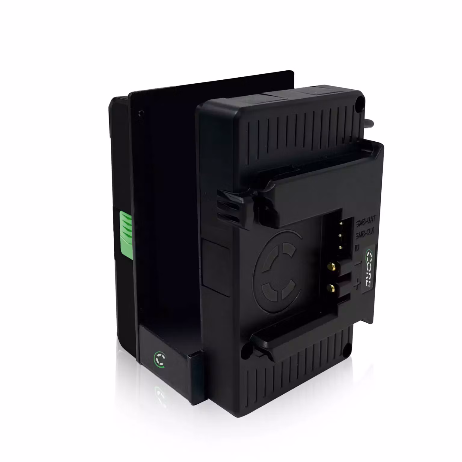 CORE Helix High Voltage Caddy for Teradek LT Transmitter, B-mount, 12v regulated output to 2pin Lemo