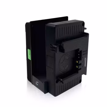 CORE Helix High Voltage Caddy for Teradek LT Transmitter, B-mount, 12v regulated output to 2pin Lemo