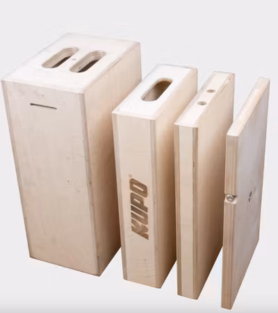 Kupo KAB-61K Apple Box 6 in 1 Nesting set Kupo Pancake, Quarter, Half & Full