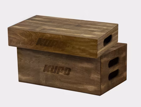 Kupo KAB-048BST  Brown Stained Apple Box Set