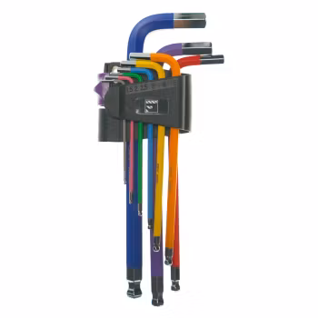 Filmsticks insexnyckel sats, 9-nycklar Chrome Vanadium Steel – Metric