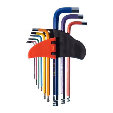 Filmsticks insexnyckel sats, 9-nycklar Chrome Vanadium Steel – Metric