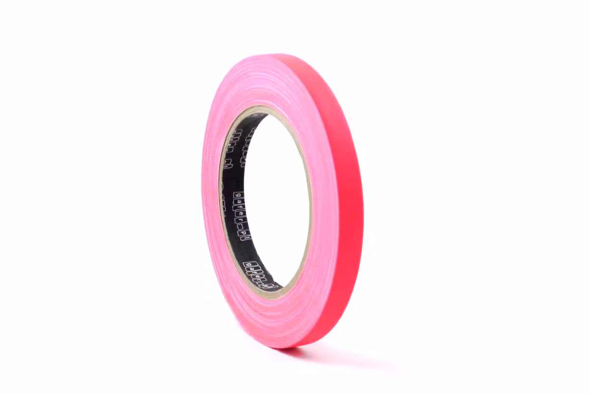 Gafer.PL Pro Fluorescent Tejp 12mm x 25m, Rosa