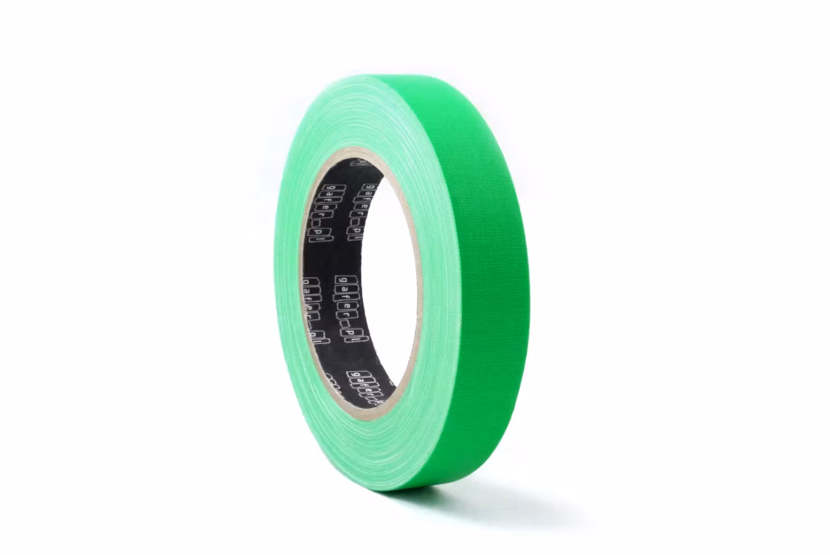 Gafer.PL Pro Fluorescent Tejp 19mm x 25m, Grön