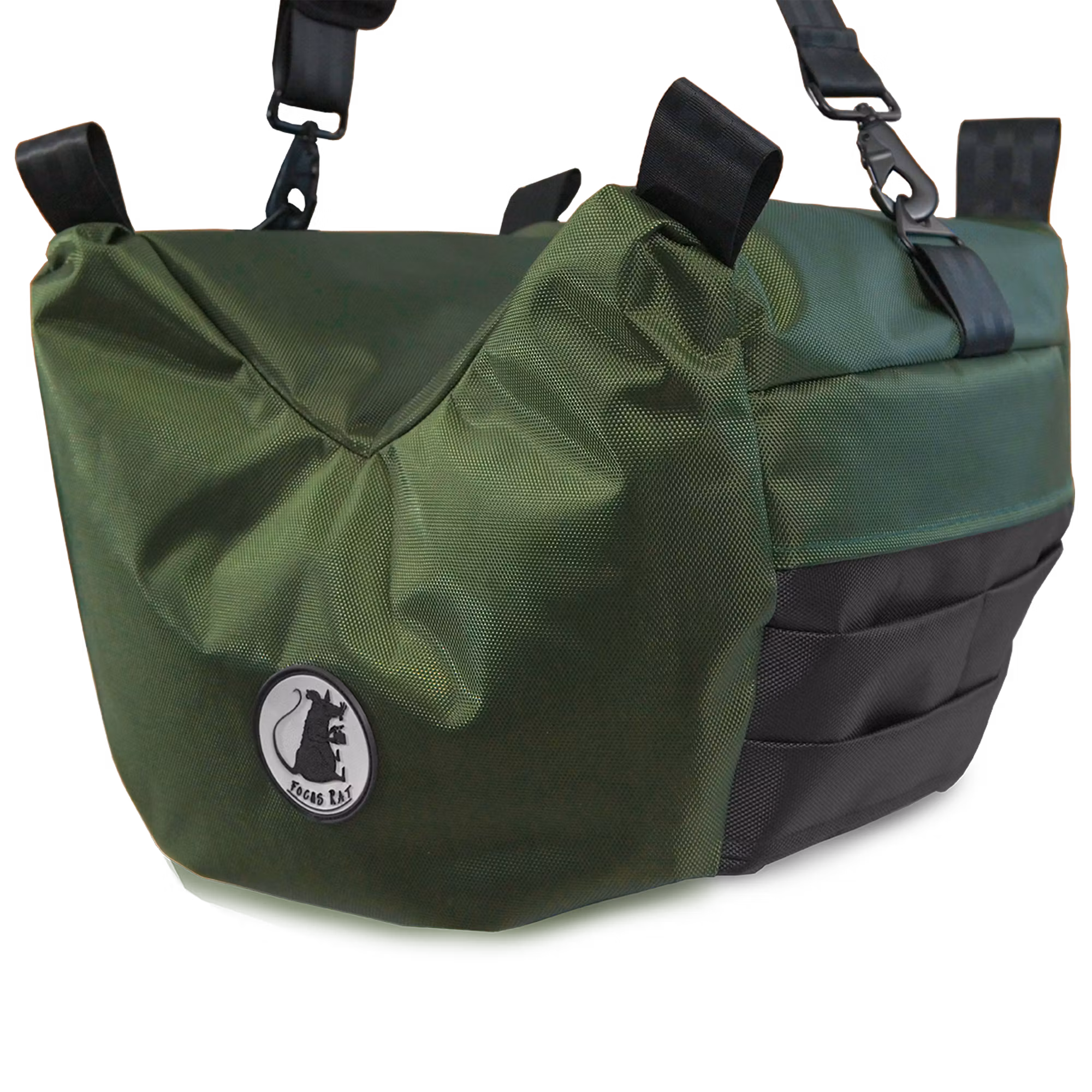 Focus Rat, Our next generation V3 Large Professional Steady Saddle (Steady Bag) GRÖN