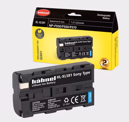 HÄHNEL Batteri Sony HL-XL581 / NP-F530 / F550 / F570