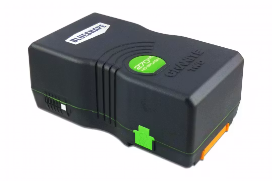 BLUESHAPE Vlock Li-Ion graphite Battery 266 Wh  18 Ah , 12 A load discharge IP65, WIFI