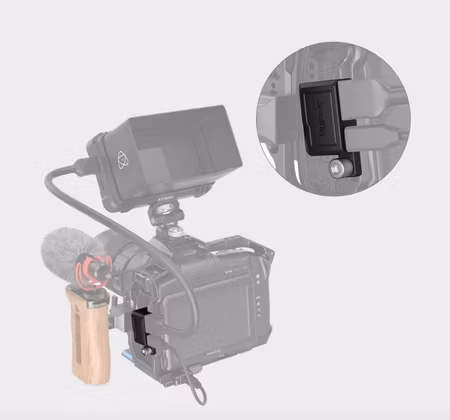 SMALLRIG 3289 HDMI/USB-C Right Angle Adapter for BMPCC 6K Pro