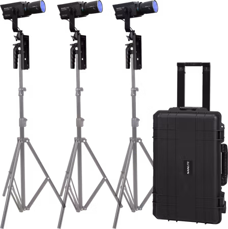 NANLITE Forza 60C RGBLAC led 3 Light kit