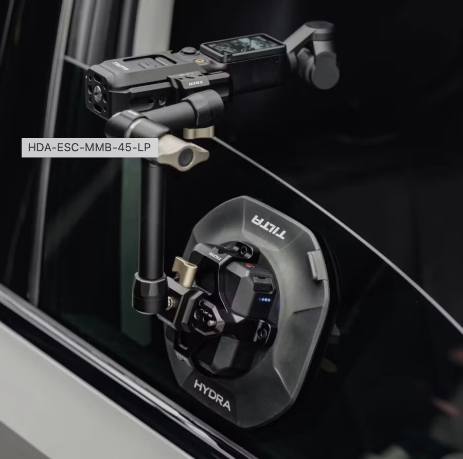 TILTA Electronic Suction Cup 4.5 with Multi-Functional Mounting Bracket