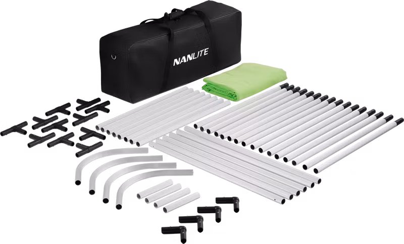 NANLITE LG-3522U U-Frame Green Screen Kit, chromakey