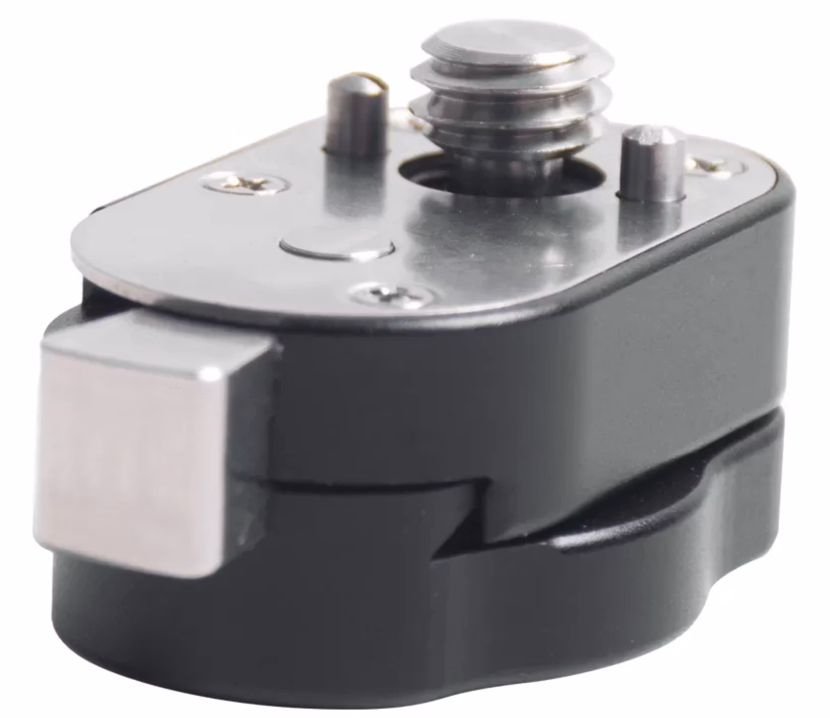 Quick Release Plate in Black with ARRI-style Locating Pins(removable)
