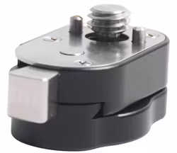 Quick Release Plate in Black with ARRI-style Locating Pins(removable)