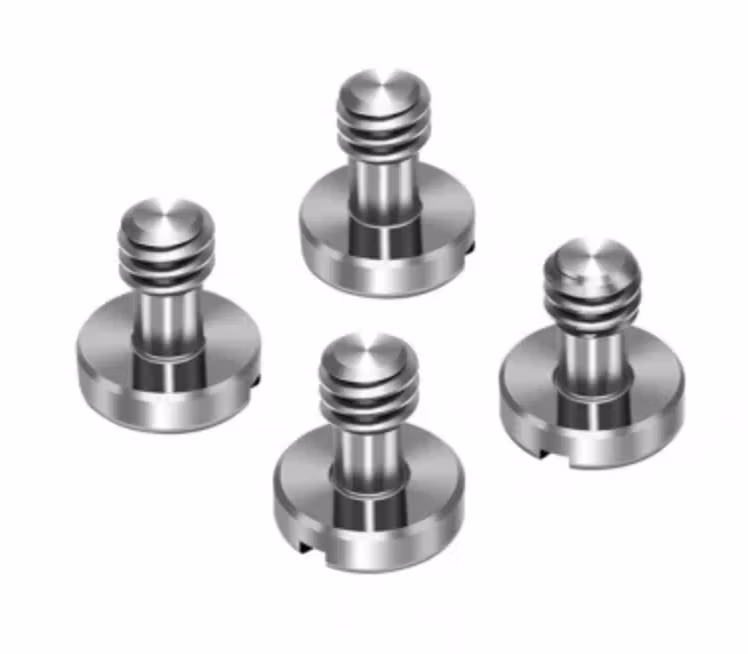 Kameraskruv 1/4 stainless steel camera screw x5