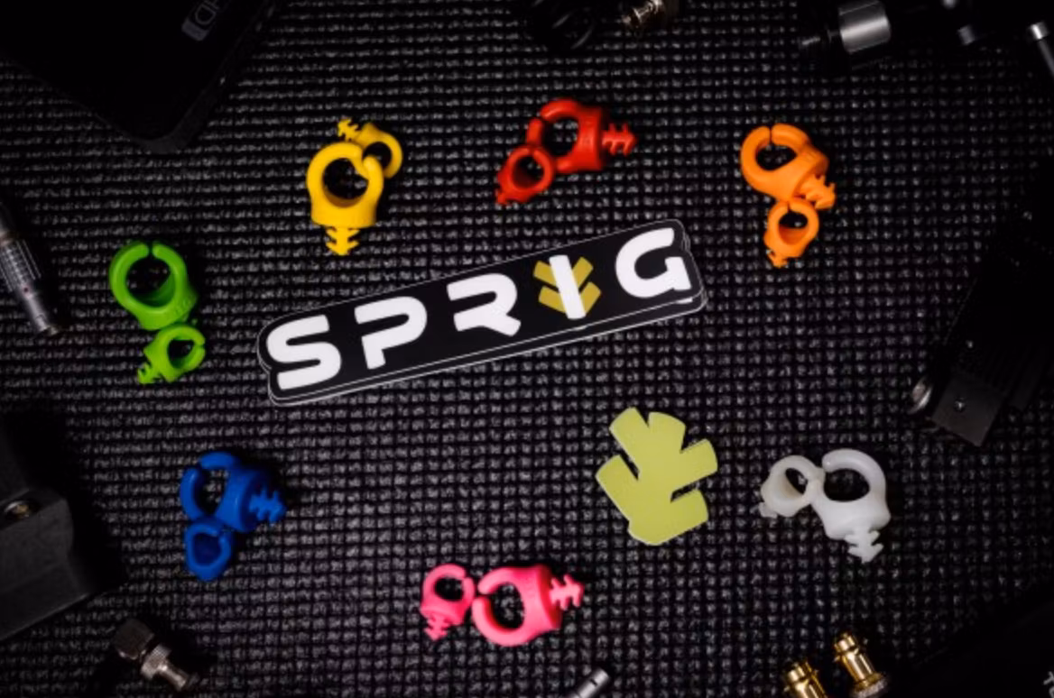 SPRIG Black Value pack 10x 1/4-20 Sprigs + 5x 3/8-16 Big Sprigs