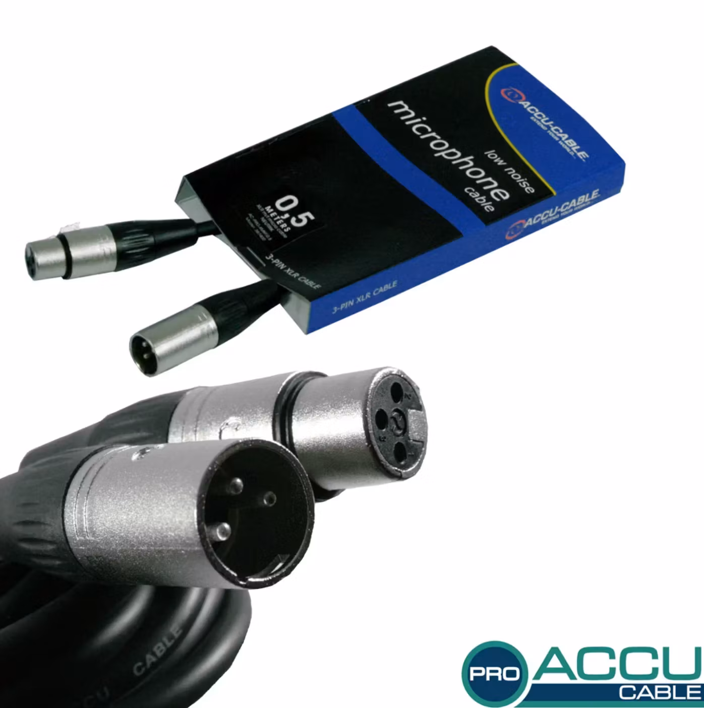 ADJ Mikrofonkabel Accu-Cable PRO XLR/XLR