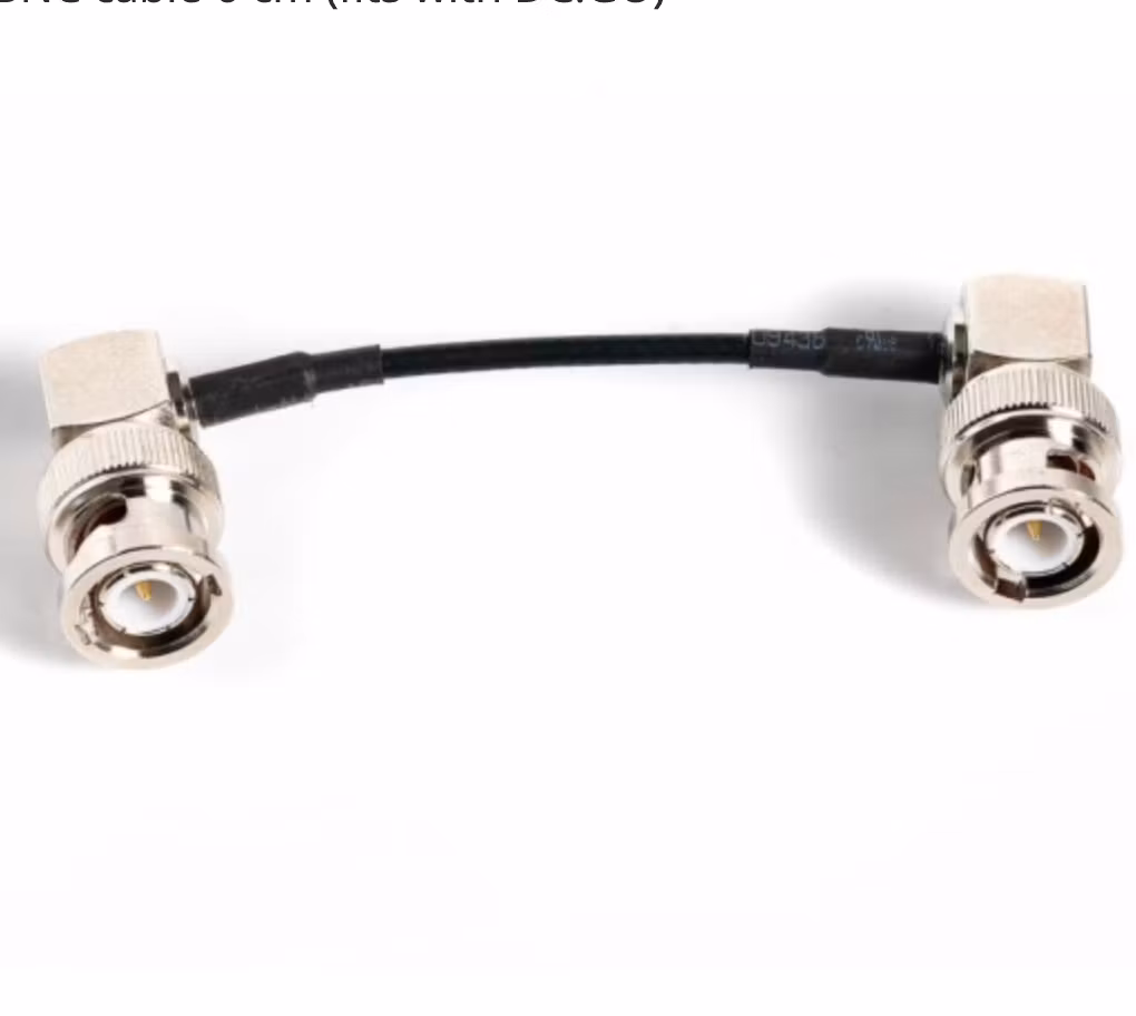 BNC cable 6 cm, 90° SDI, 3G