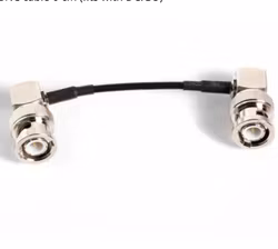 BNC cable 6 cm, 90° SDI, 3G