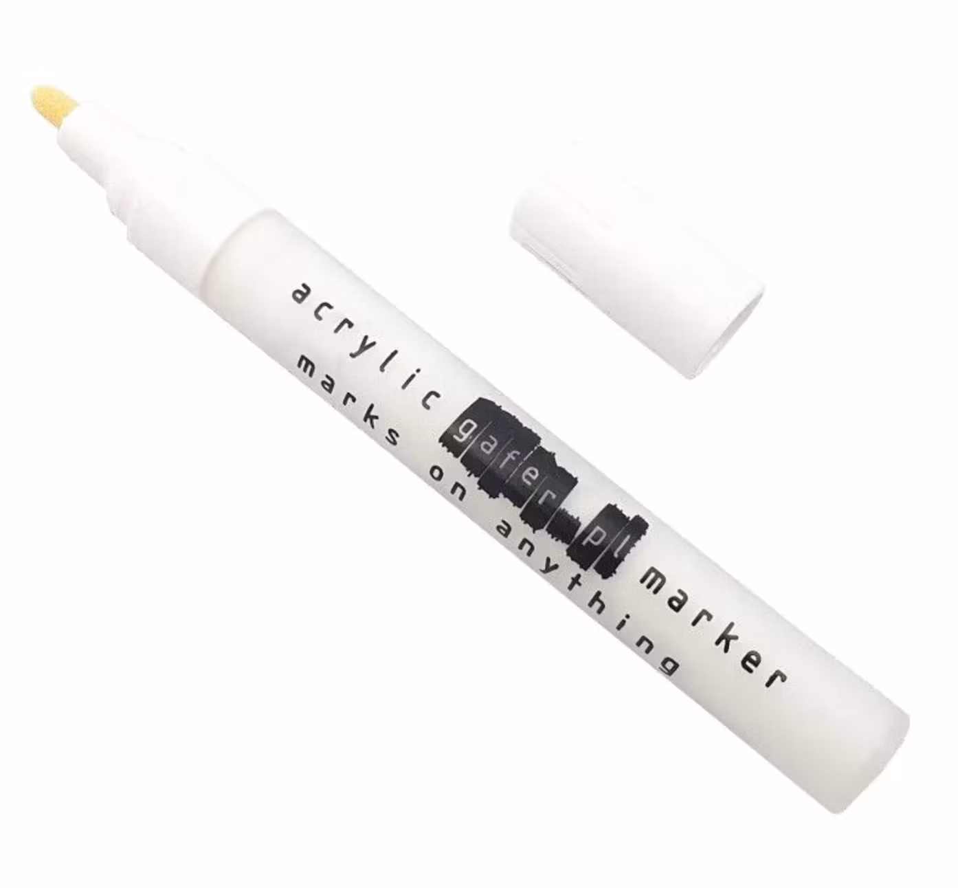 Gafer.pl Märkpenna Acrylic Marker VIT, White