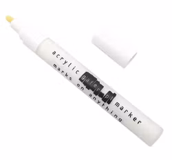 Gafer.pl Märkpenna Acrylic Marker VIT, White