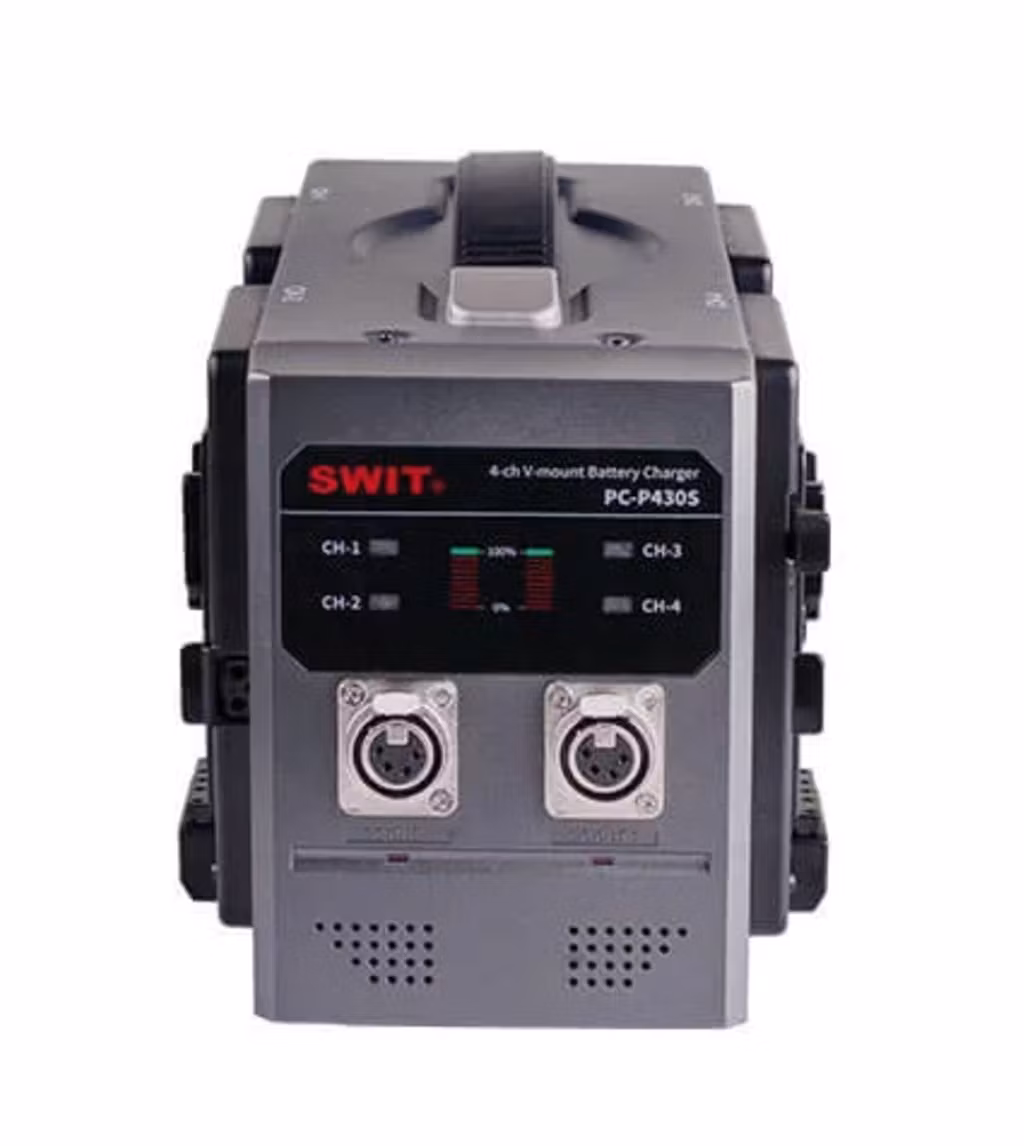 SWIT PC-P430S 4ch Fast Charger V-lock, V-mount
