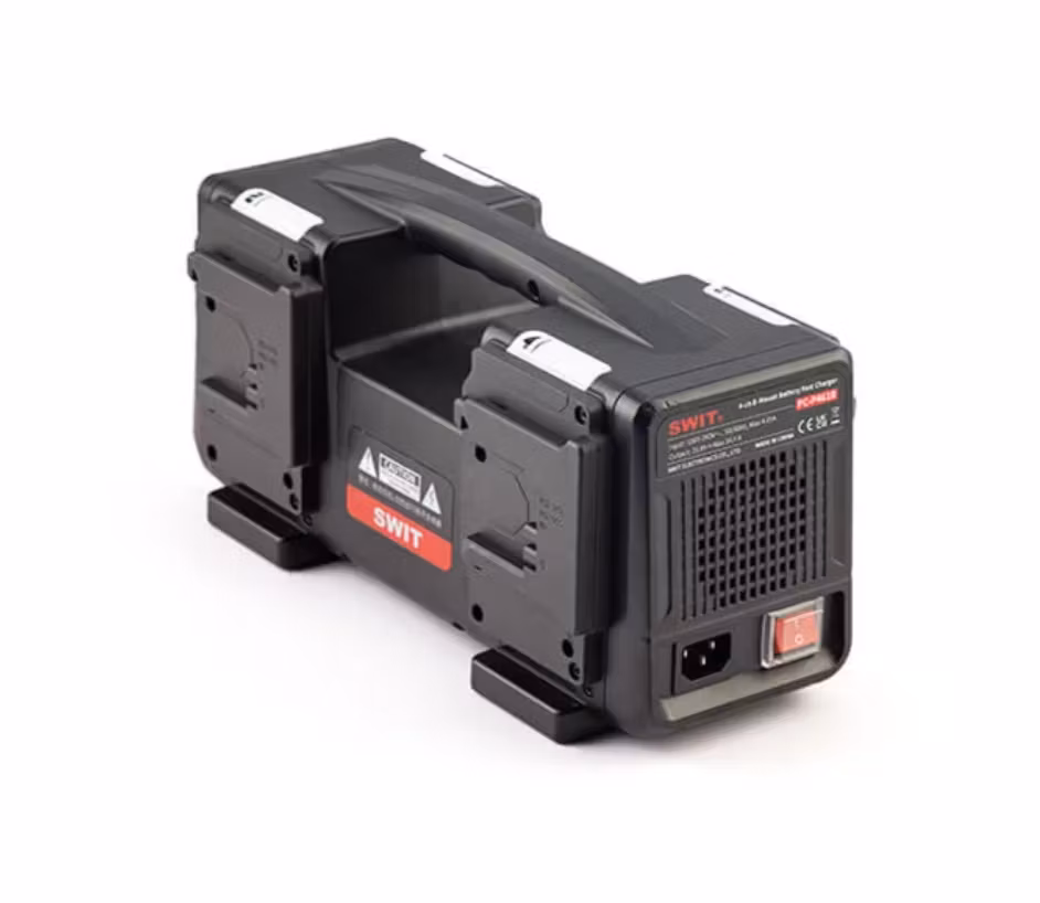 SWIT PC-P461B 4x100W Supersnabb B-Mount Laddare