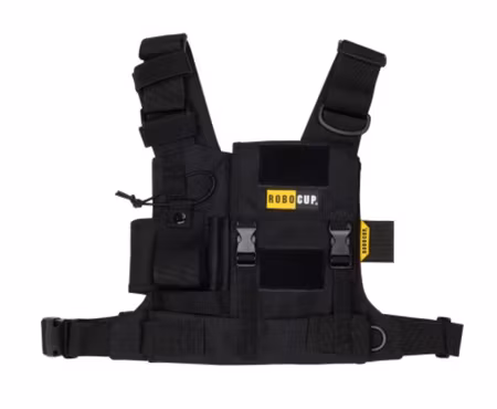 RoboCup Chest Harness Vest Organizer with Silent Storage Pocket