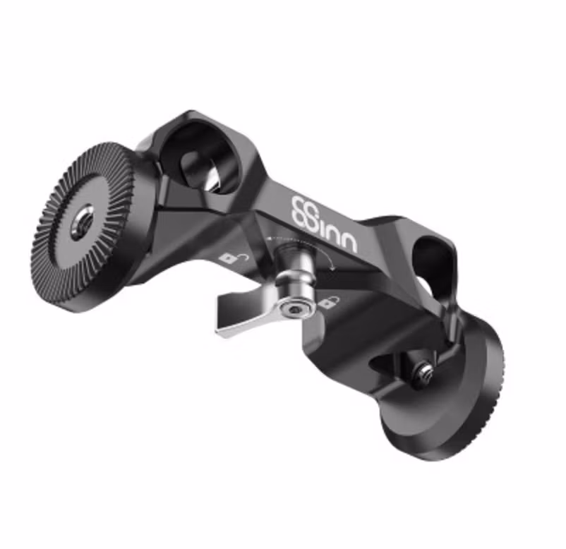 8Sinn 15mm Rod Clamp with Arri Rosettes