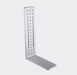 Kupo KS-1016C L-Cheese-Plate 10"(25.4cm)X 16"(40.6 cm) With 3/8" Hole