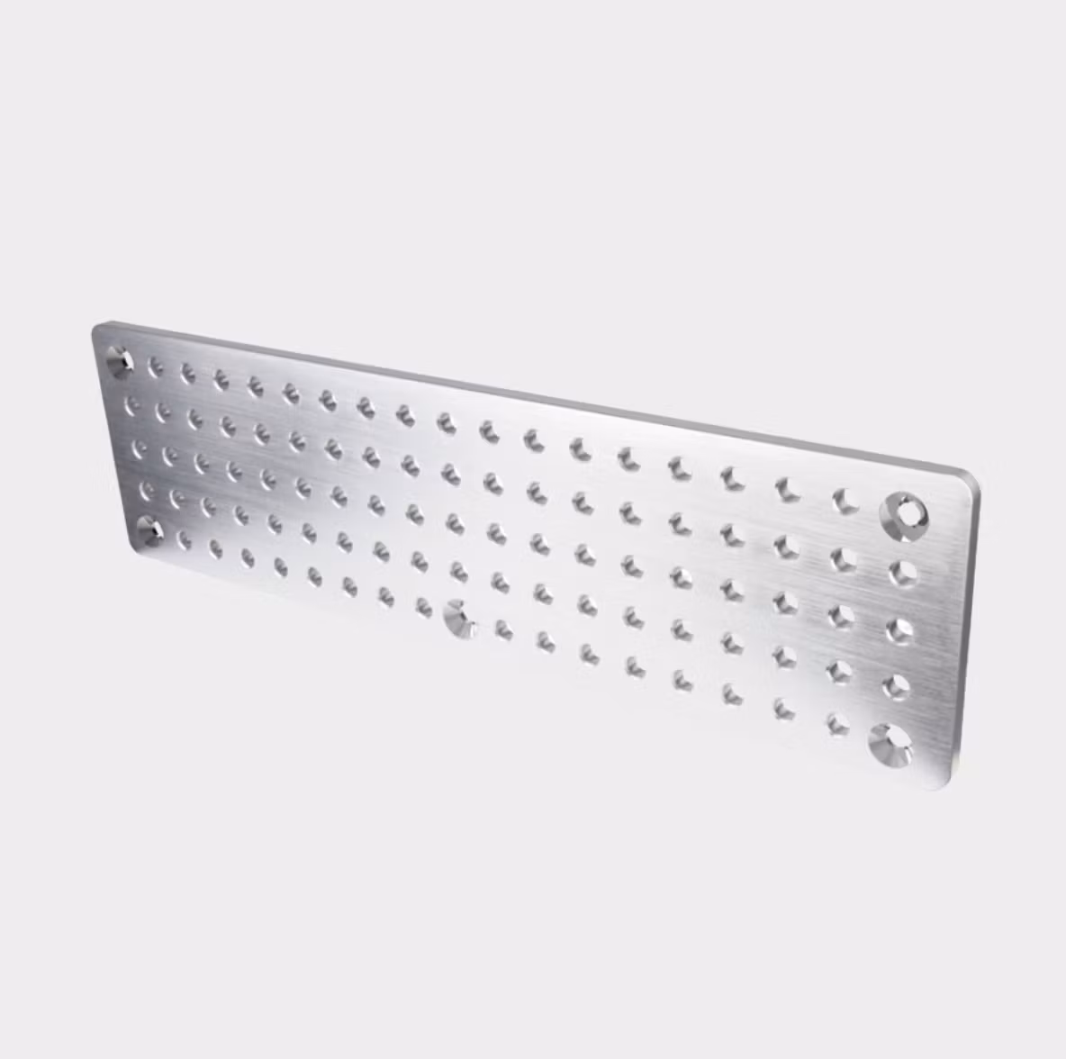 Kupo KS-5520 5.5"X 20" Rectangle Cheeseplate (Aluminum)
