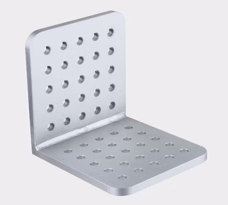 Kupo KS-0606L L-Cheese-Plate 6"(15.2cm)X 6"(15.2cm) With 3/8" Hole