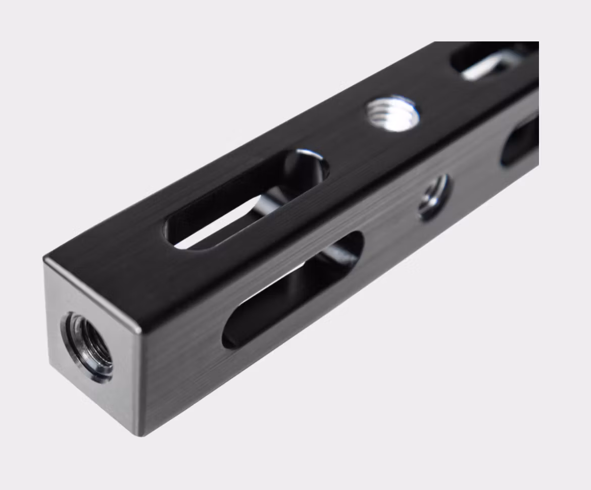 Kupo KS-612 30cm Cheese Bar Mounting Plate w/ 3/8"-16 Female Threaded