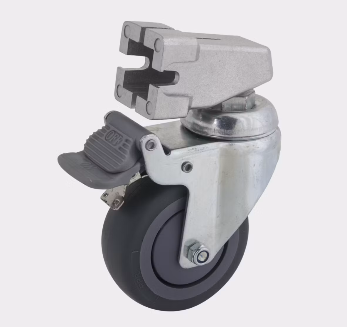 Kupo KC-080S 75mm Caster with Brake 22mm Square Adapter Set of Three