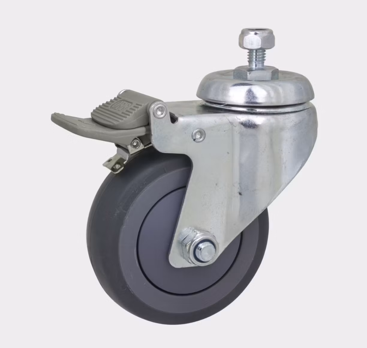 Kupo KC-100 100mm Caster with Brake M10 Thread Adapter Set of Three