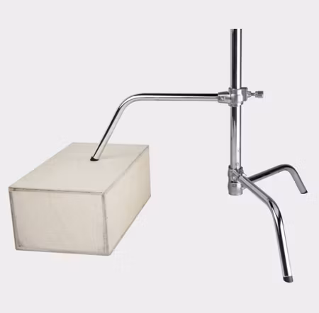 Kupo CL-40M 40" Master C-Stand With Sliding Leg & Quick-Release System - Silver