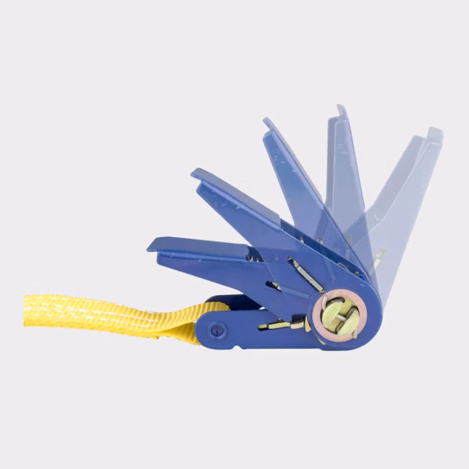 Kupo RS-RS2550 Ratchet Strap, Yellow Width 25mmx5m