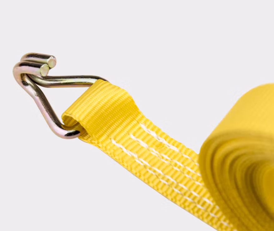 Kupo RS-RS2550 Ratchet Strap, Yellow Width 25mmx5m