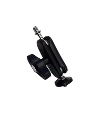 Mini Magic arm with dual ball heads, Pea Clip